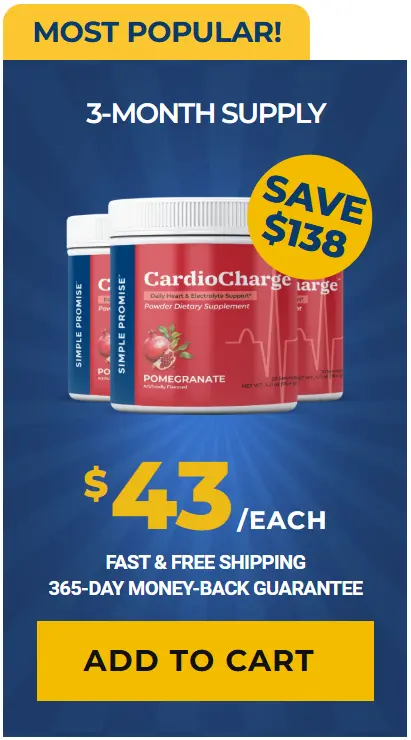 cardiocharge 3 Bottle Price