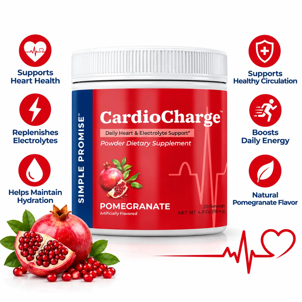 CardioCharge Cardiovascular Wellness Supplement
